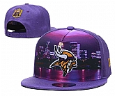Minnesota Vikings Team Logo Adjustable Hat YD (8),baseball caps,new era cap wholesale,wholesale hats